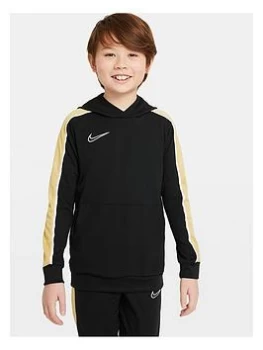 image of Nike Youth Dry Academy Hoodie - Black/Gold, Size S