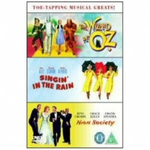 Image of Wizard of Oz Singin In The Rain High Society DVD