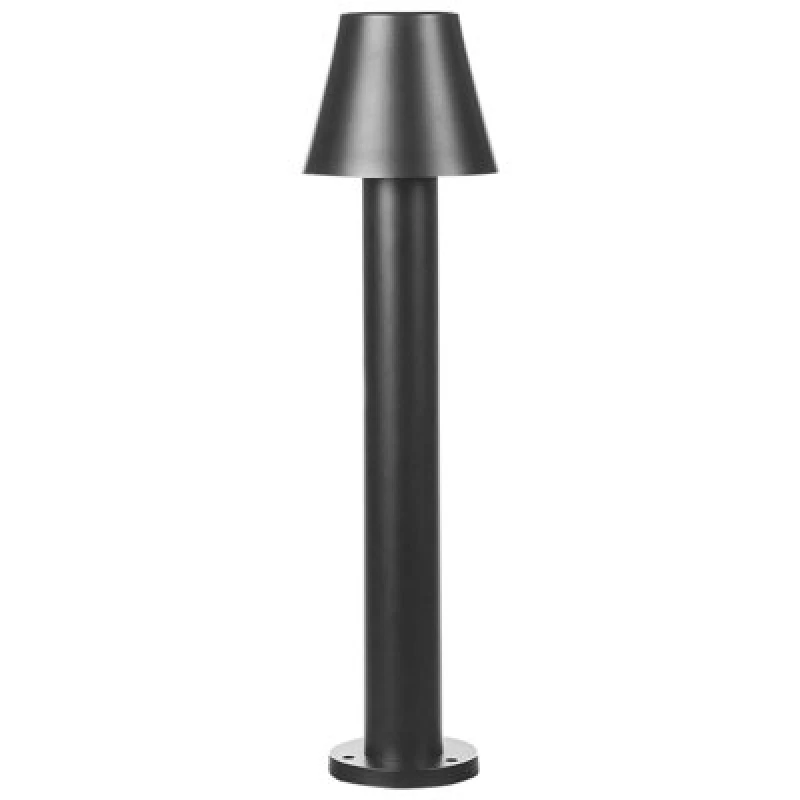 Image of Beliani Outdoor LED Bollard Lamp Holmes Black