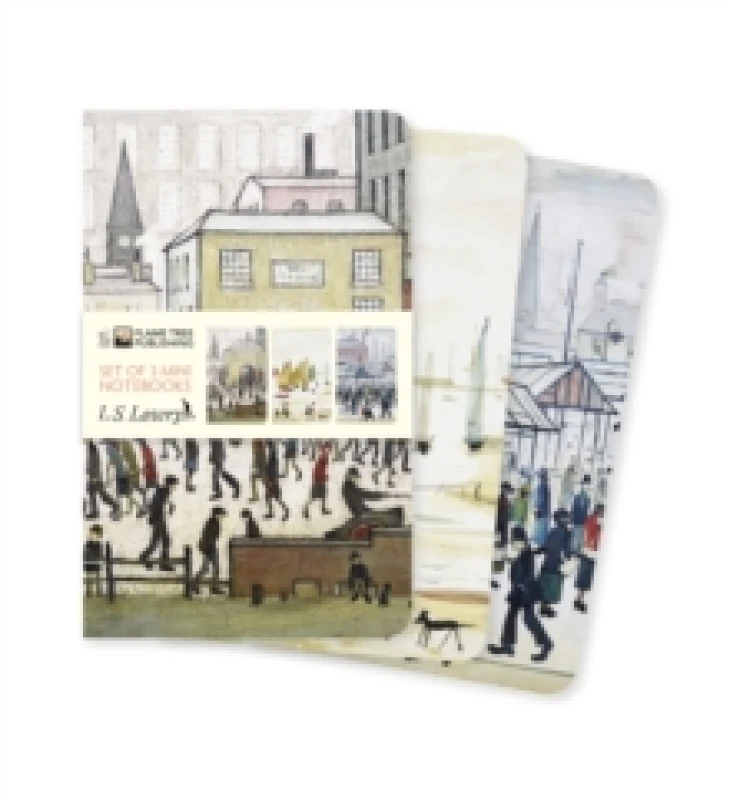 Image of L.S. Lowry Set of 3 Mini Notebooks Notebook / blank book