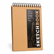 Image of sketchbook basic medium spiral fliptop landscape kraft