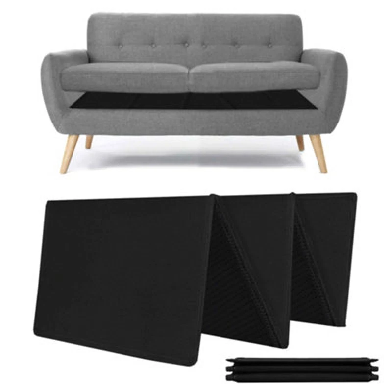 Image of Oypla 2 Seater Sofa Protector Support Board Seat Saver Black