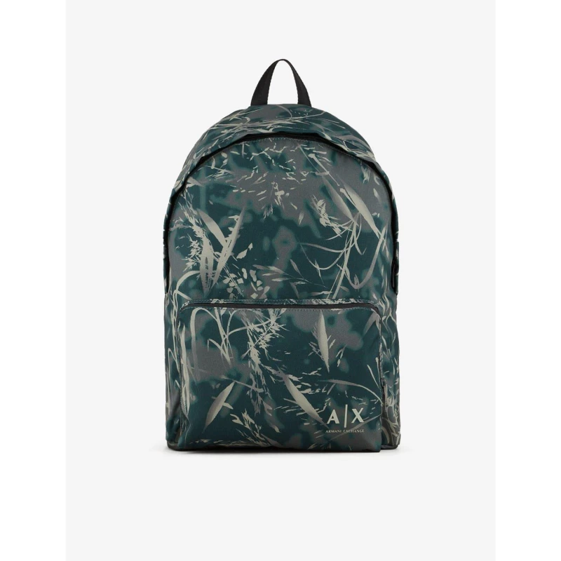 Image of Armani Exchange Backpack Green male One Size