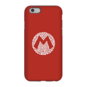 image of Nintendo Super Mario Mario Items Logo Phone Case - iPhone 6 - Tough Case - Gloss