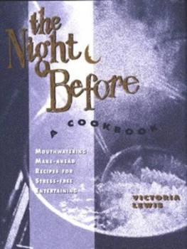 Image of The Night before by Victoria Lewis and Justine Kerrigan Hardback
