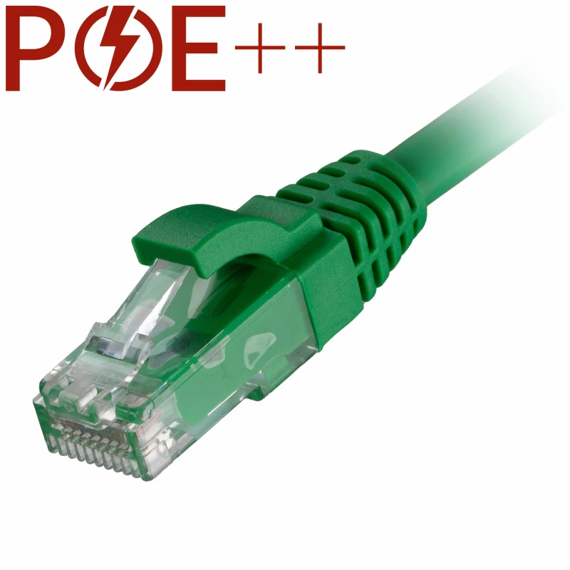 Image of Cablenet 8m Cat6 RJ45 Green U/UTP LSOH 24AWG Snagless Booted Patch Lea