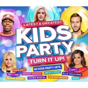 image of Various Artists - Latest & Greatest Kids Party , Turn it Up CD