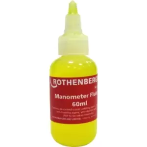 Image of Rothenberger U-gauge Manometer Fluid 60ml 67074 - 970610