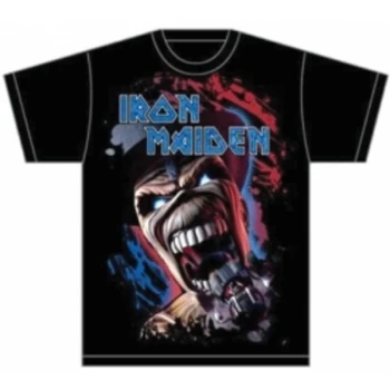 image of Iron Maiden Wildest Dream Vortex Mens T Shirt: Small