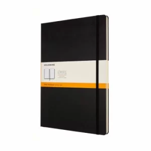 image of Moleskine Hardcover Notebook A4 Ruled Black