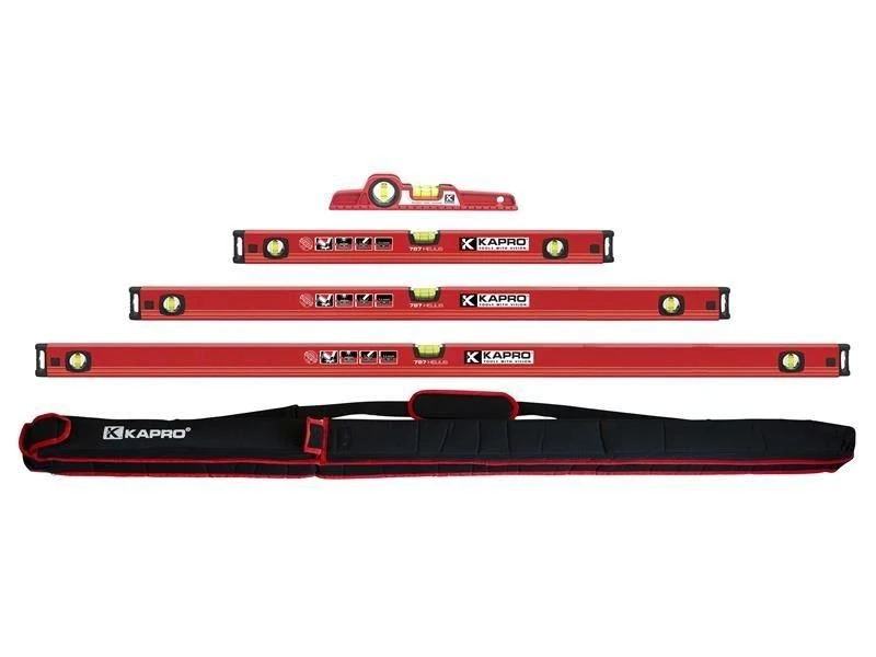 Image of Kapro K787SETX4 787 Series Level Set, 4 Piece K787SETX4