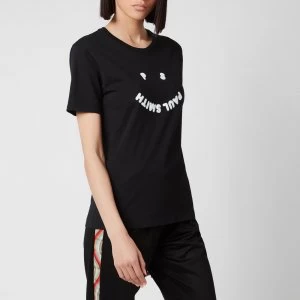 Image of Paul Smith Womens Logo Printed T-Shirt - Black - L