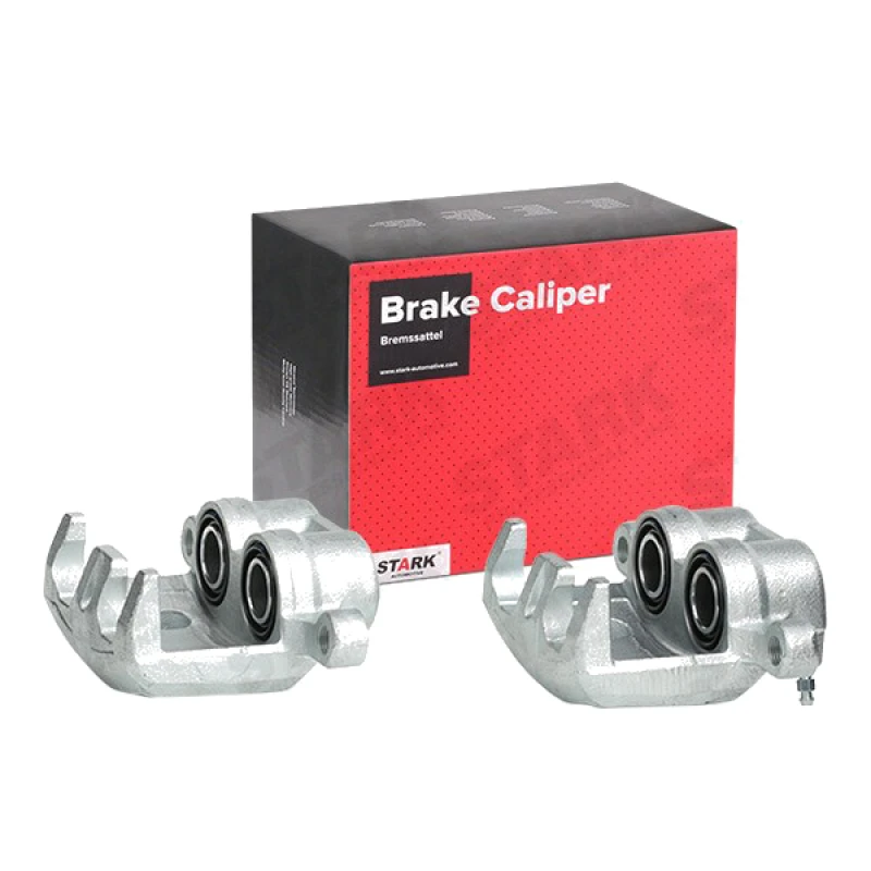 Image of STARK SKBC-0461851 Brake caliper Front Axle, without holder Cast Iron Brake Caliper (78)