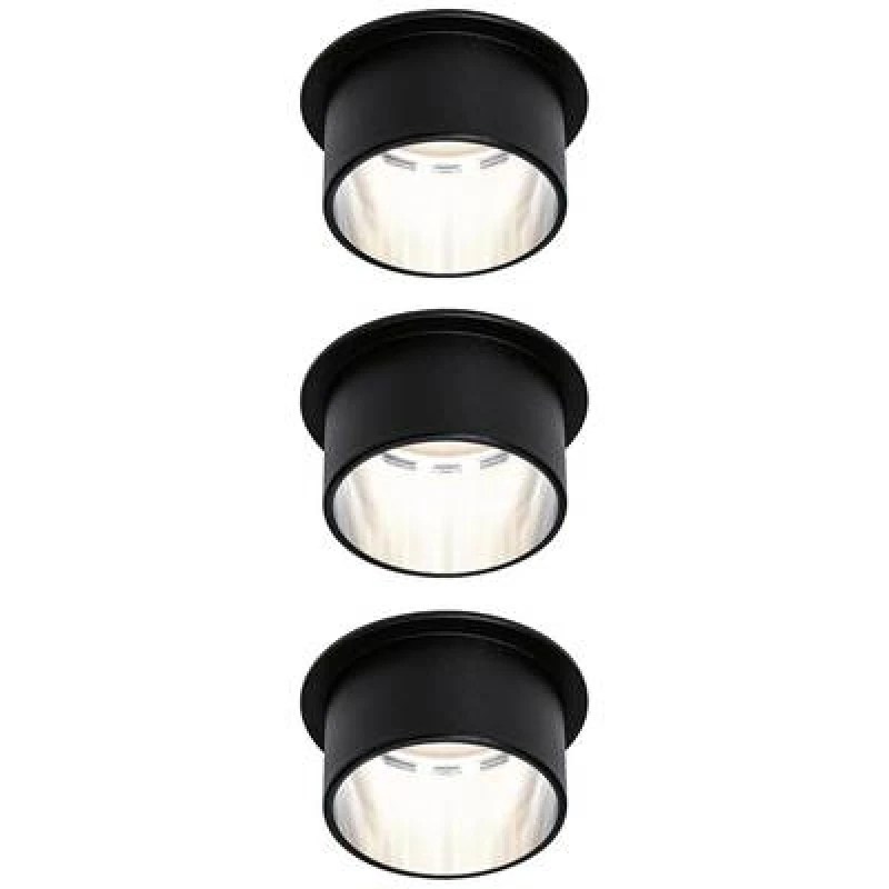 Image of Paulmann Paulmann 93383 LED recessed light 19.5 W Black, Iron 93383