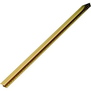 Image of Wickes Carpet To Laminate Joint Trim Gold - 900mm