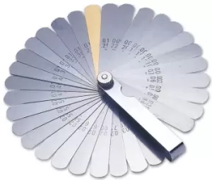 Image of Laser Tools 2481 Feeler Gauge Imperial/Metric - 32 Blades