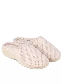 Image of Totes Popcorn Mule With 360 Comfort, Memory Foam & Pillowstep - Natural