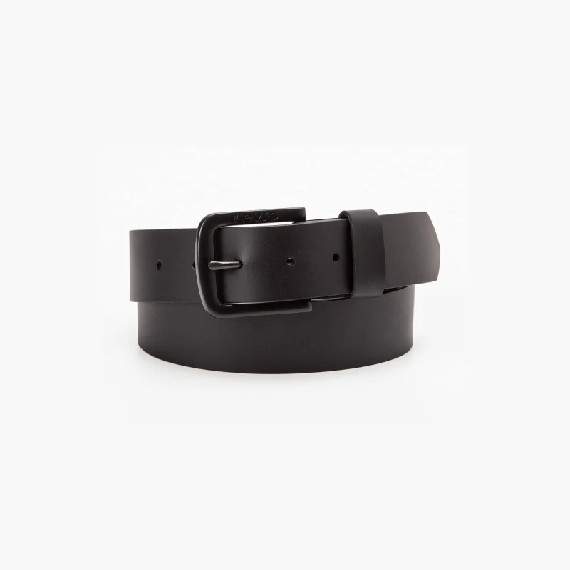Image of Levis Mens Seine Metal Leather Belt Caviar male 30W (85)