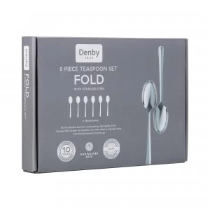 Image of Fold 6 Piece Tea Spoon Set