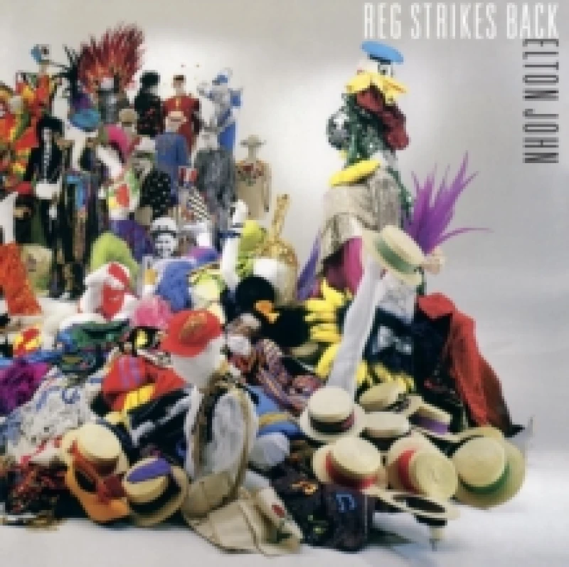 Image of Elton John Reg Strikes Back 1LP Black unisex
