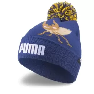 image of Puma World POM Beanie - Blue