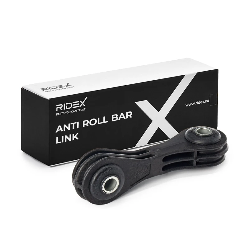 Image of RIDEX 3229S0356 Anti-roll bar link Front axle both sides Plastic Link Stabiliser (3229)