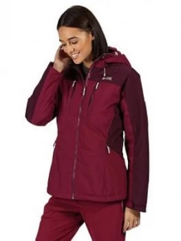 Image of Regatta Highton Stretch Padded Waterproof Jacket - Purple