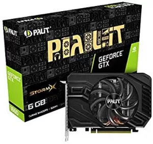 image of Palit StormX GeForce GTX1660 6GB GDDR5 Graphics Card