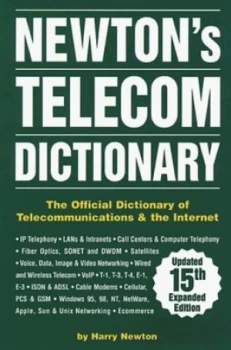 Image of Newtons Telecom Dictionary by Harry Newton Paperback