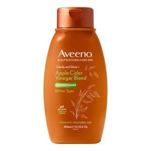 image of Aveeno Clarify & Shine+ Apple Cider Vinegar Conditioner 354ml