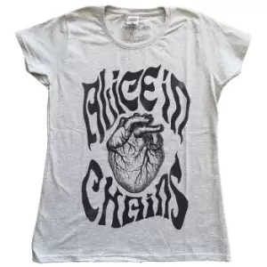 Image of Alice In Chains - Transplant Ladies XX-Large T-Shirt - grey
