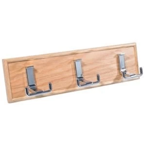 Image of BQ Chrome effect Hook rail H15mm W110mm L420mm