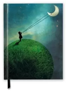 Image of Catrin Welz-Stein: Chasing the Moon (Blank Sketch Book)