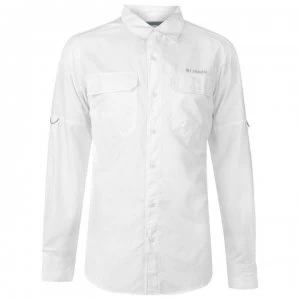 image of Columbia Ridge Long Sleeved Shirt Mens - White