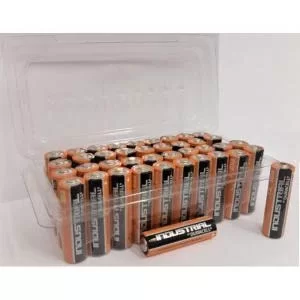 Image of Duracell Batteries Industrial AAA Tub Ref AAADURINDB40T Pack 40 142597