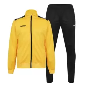 image of Hummel Academy Poly Tracksuit Mens - Yellow