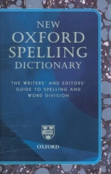 Image of New Oxford Spelling Dictionary by Maurice Waite Hardback