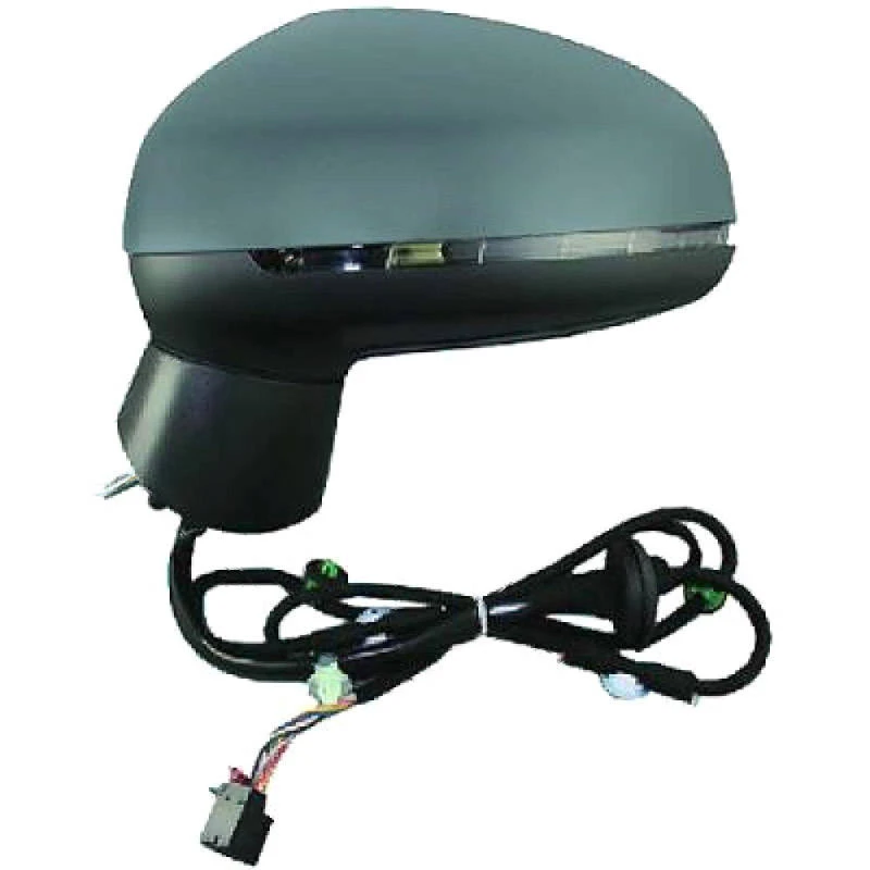 Image of DIEDERICHS 1080224 Wing mirror Right, Complete Mirror, primed Outside Mirror (50)