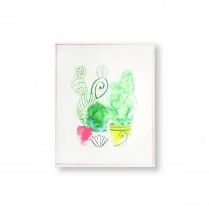 Image of Art for the Home Cactus Craze Printed Canvas