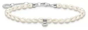 Image of Thomas Sabo A2063-082-14-L19V Charm Club Charming Pearl Jewellery