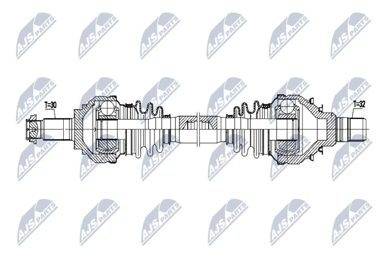 Image of NTY Drive shaft NTY NPW-BM-219
