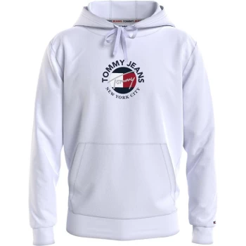 image of Tommy Jeans Timeless 2 OTH Hoodie - White YBR