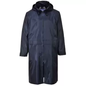 Image of S438NARL - sz l Classic Adult Rain Coat - Navy - Navy - Portwest