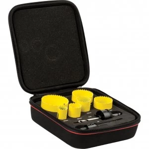 image of Starrett KFC06023 8 Piece General Purpose Hole Saw Set