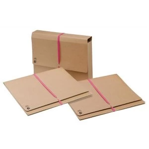 image of 5 Star 337 x 257mm Legal Wallet with 914mm Tie Tape Gusset Foolscap Pack of 25