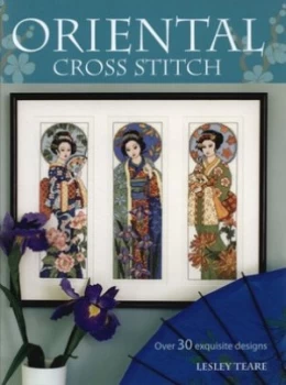 Image of Oriental Cross Stitch by Lesley Teare Hardback