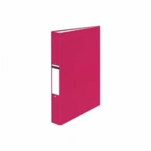 Image of ValueX Ring Binder Paper on Board 2 O-Ring A4 19mm Rings Red (Pack 10)