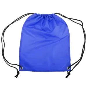 Image of Shugon Stafford Plain Drawstring Tote Bag - 13 Litres (Pack of 2) (One Size) (Royal)