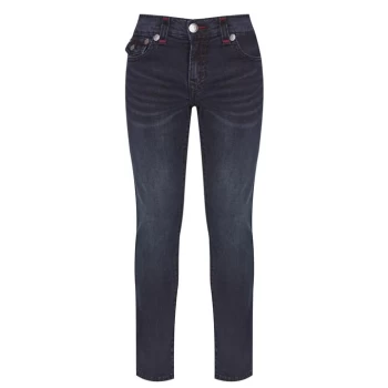 Image of True Religion Ricky Relaxed Straight Jeans - Blue