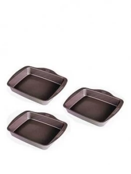 image of Pyrex Set Of 3 Rectangular Roaster Set